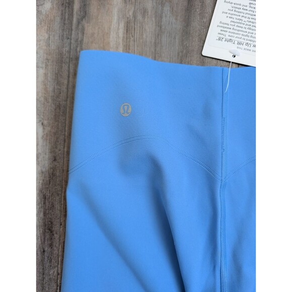 Lululemon Glow Up High-Rise Tight 28” Leggings Blue Pool Size 8 NWT $118 NEW - Picture 4 of 6
